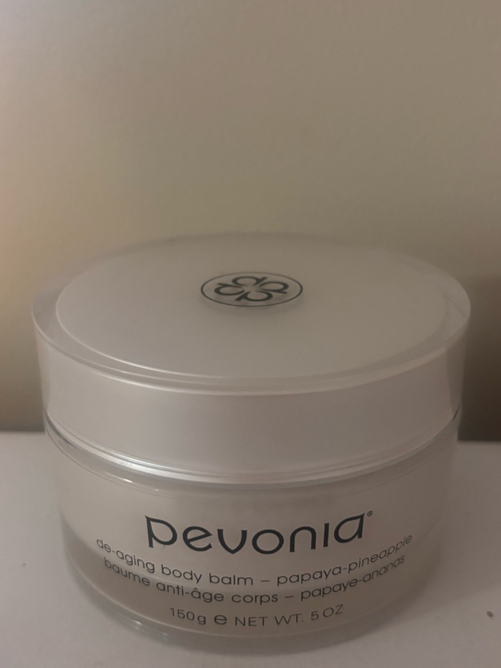 Pevonia Anti-Aging Papaya-Pineapple Body Balm- New